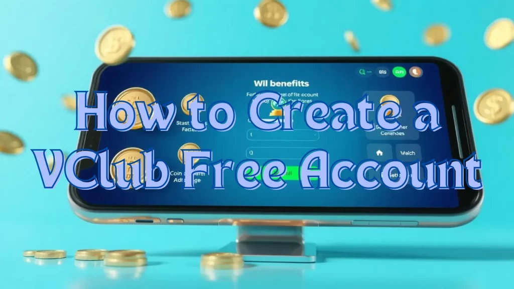 on image text "how to create a vclub free account"