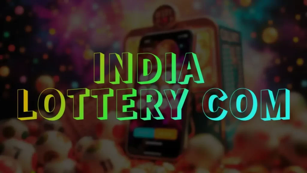 illustration text 'india lottery com'