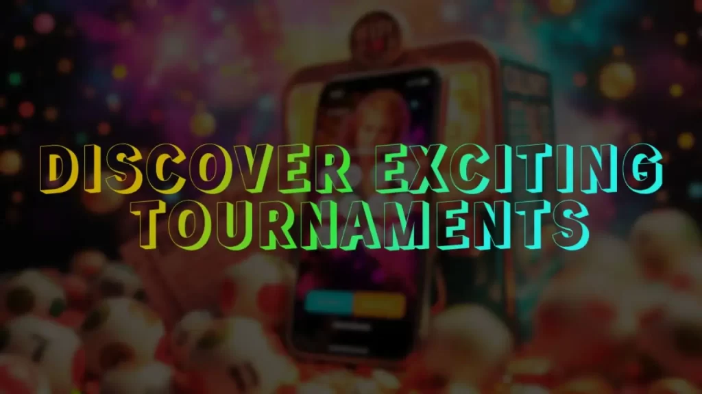 illustration text 'cover excitement tournaments'